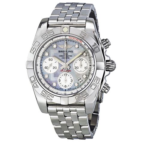 breitling chronomat diamond watch|breitling chronomat 41 automatic watch.